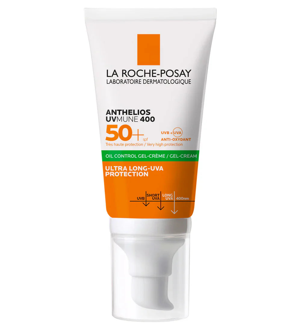 La Roche-Posay Anthelios Uvmune 400 SPF-50+ Oil Control Gel Cream, 50ml